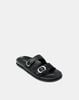 Giày Sandal Quai Ngang Phối Khóa Trang Trí