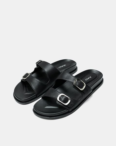  Giày Sandal Quai Ngang Phối Khóa Trang Trí 