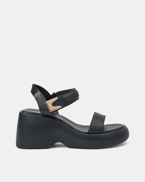 Giày Sandal Xuồng Quai Ngang Xé Dán