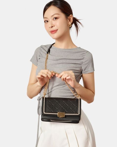  Túi Xách Nhỏ Dây Xích Hoạ Tiết Nautical 