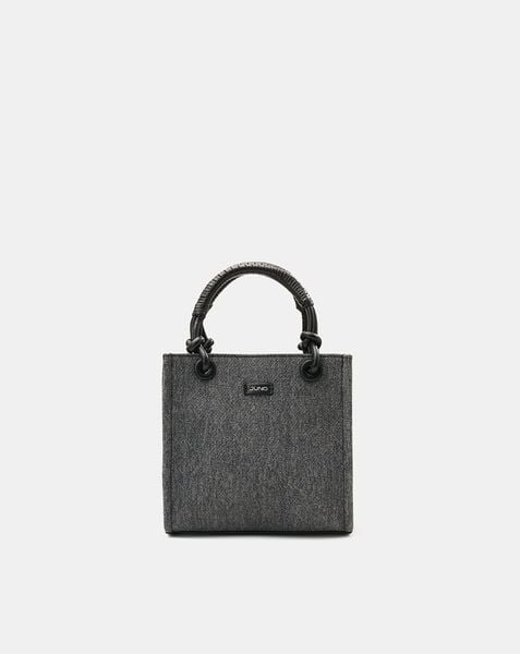  Túi Xách Nhỏ Phối Tay Cầm Xoắn 