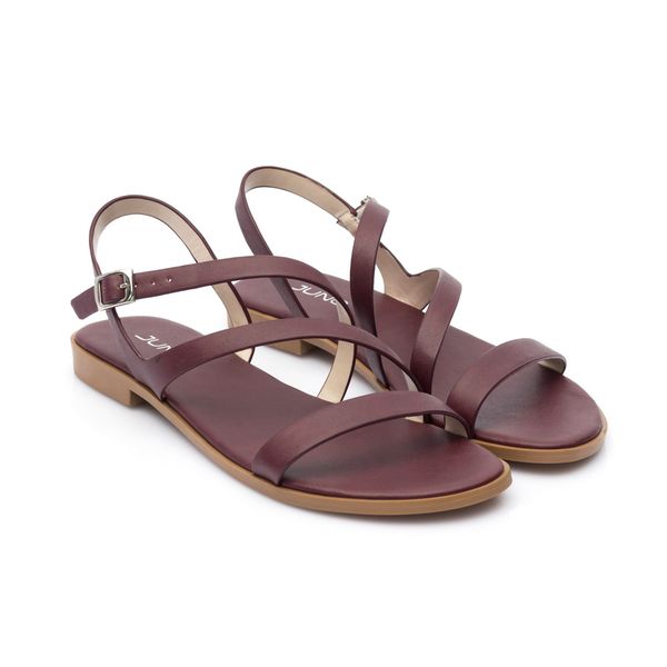 Giày Sandal bệt quai lệch xéo SD01044