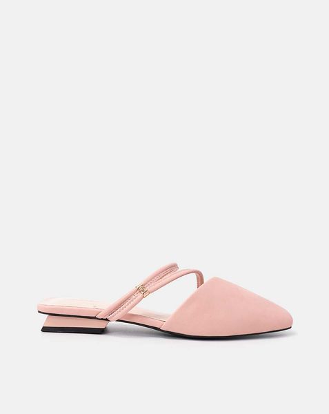 Giày búp bê mũi vuông quai bất đối xứng JNBB03080