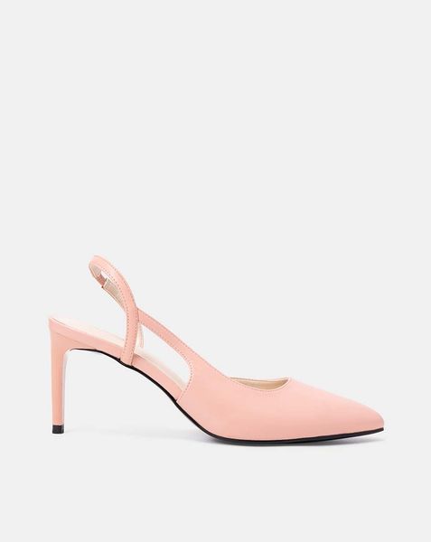 Giày cao gót slingback mũi nhọn JNCG07109