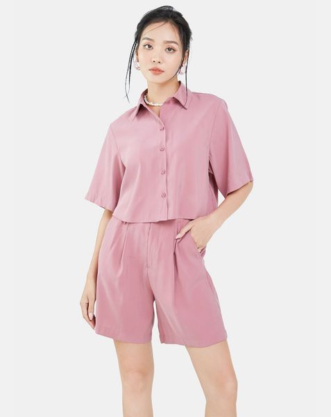 Quần short linen