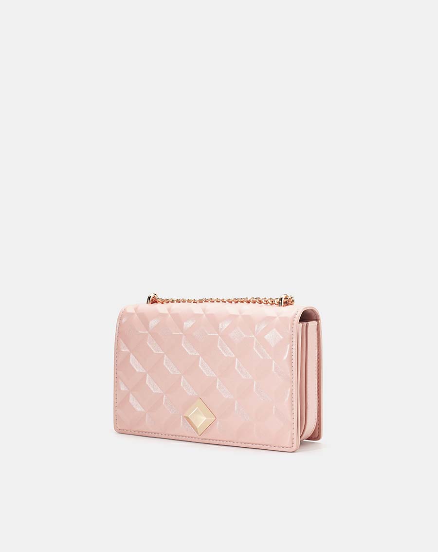 Túi xách nhỏ dập hiệu ứng princess diamond - Image 6