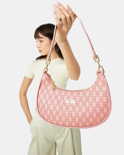  Túi Xách Nhỏ Hobo Dập Logo Jn 