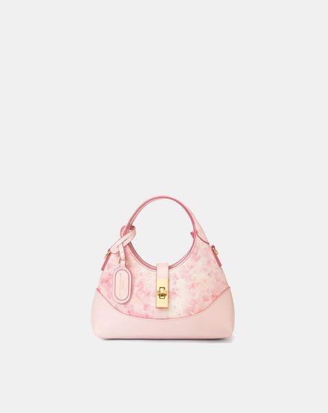 Túi Xách Nhỏ Buckle Flap Trang Trí Charm