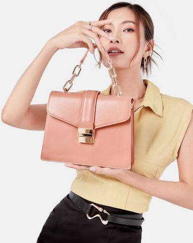  Túi xách trung bukcle khoá trượt 