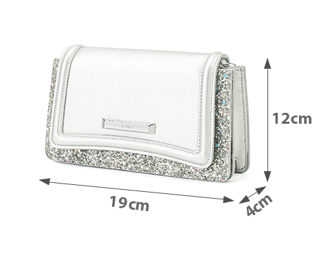 Túi xách nhỏ clutch có 2 thiết kế dây đeo