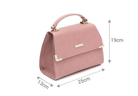 Túi Satchel nắp phối kim loại thời trang TXT126