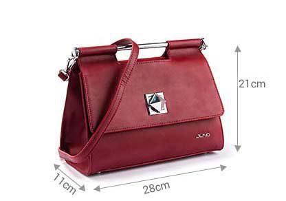 Túi Satchel phối quai cầm tay kim loại TXT132