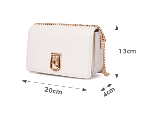 Túi Xách Nhỏ Crossbody Khóa Xoay Monogram