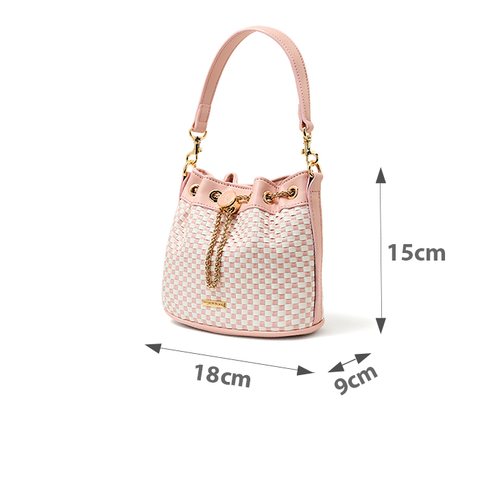 Túi Xách Nhỏ Bucket Bag Đan Lát