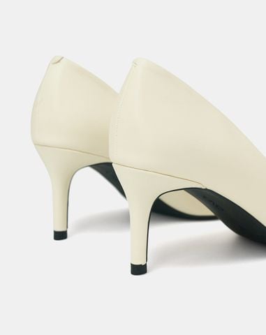  Giày Cao Gót Mũi Nhọn Gót Thanh 