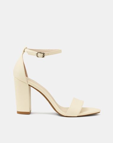  Giày Sandal Gót Vuông 