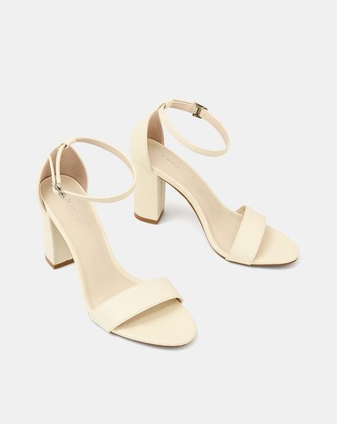  Giày Sandal Gót Vuông 