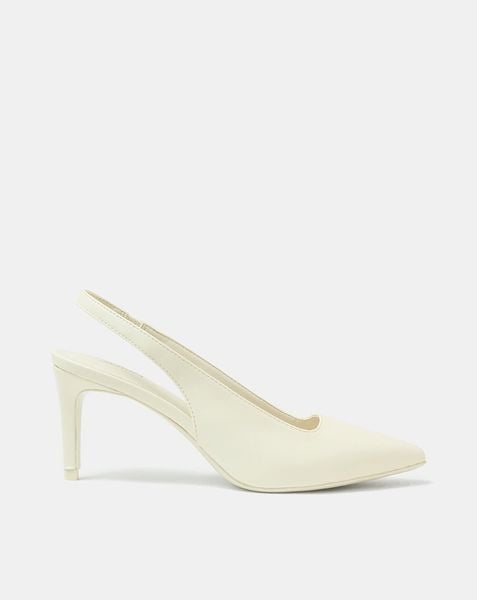 Giày Cao Gót Cao Gót Slingback Mũi Nhọn Gót Thanh