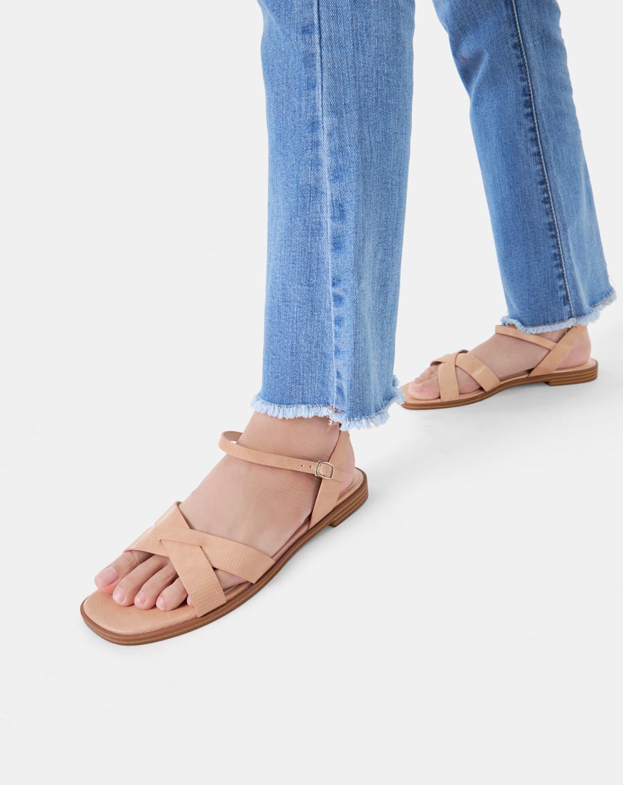 Giày sandal bệt quai chéo JNSD01110 hover
