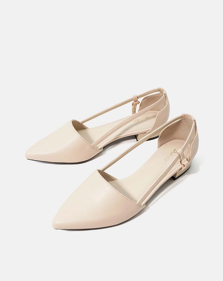 Giày Búp Bê Mũi Nhọn Cut Out Cách Điệu - Image 5