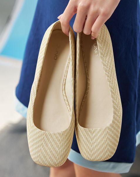  Giày Búp Bê Mũi Vuông 