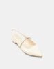 Giày Búp Bê Slingback Phối Dây Khóa Trang Trí