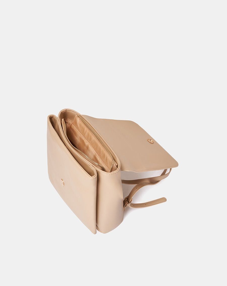 Balo buckle phối si vân