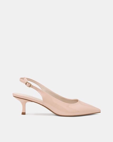 Giày Cao Gót Slingback Mũi Nhọn