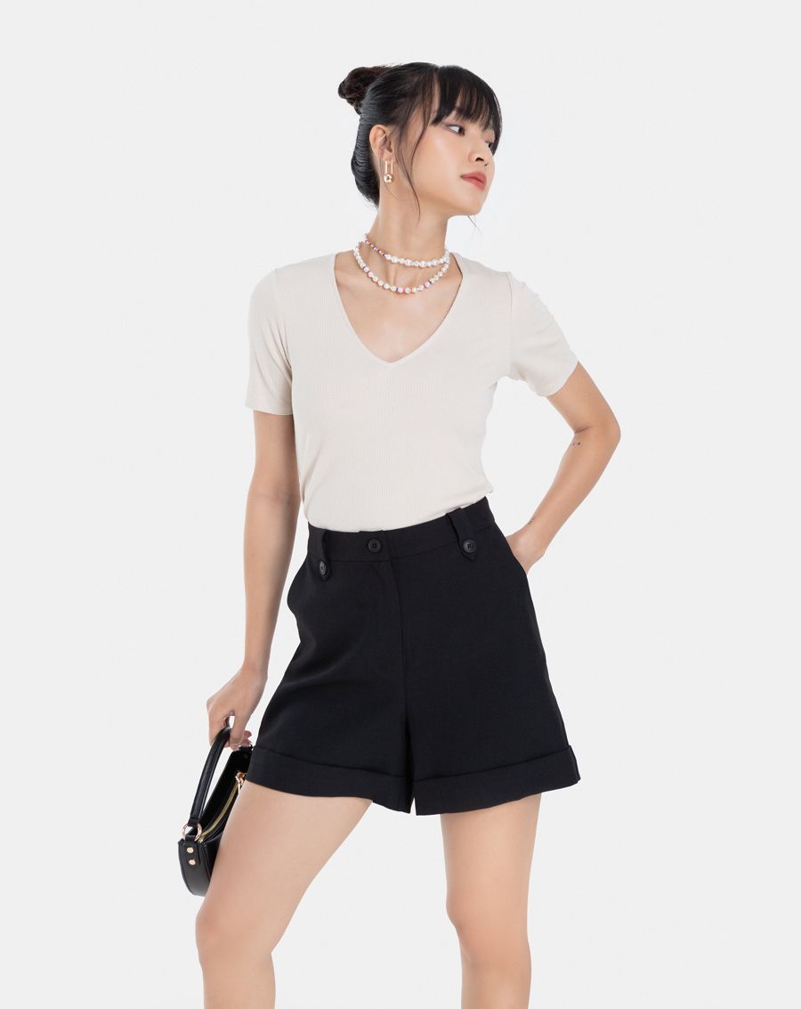 Áo croptop cổ V JNATH002 hover