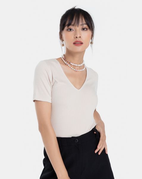 Áo croptop cổ V JNATH002