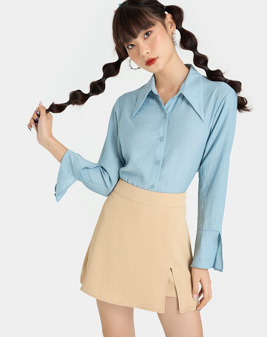 Quần váy mini cutout