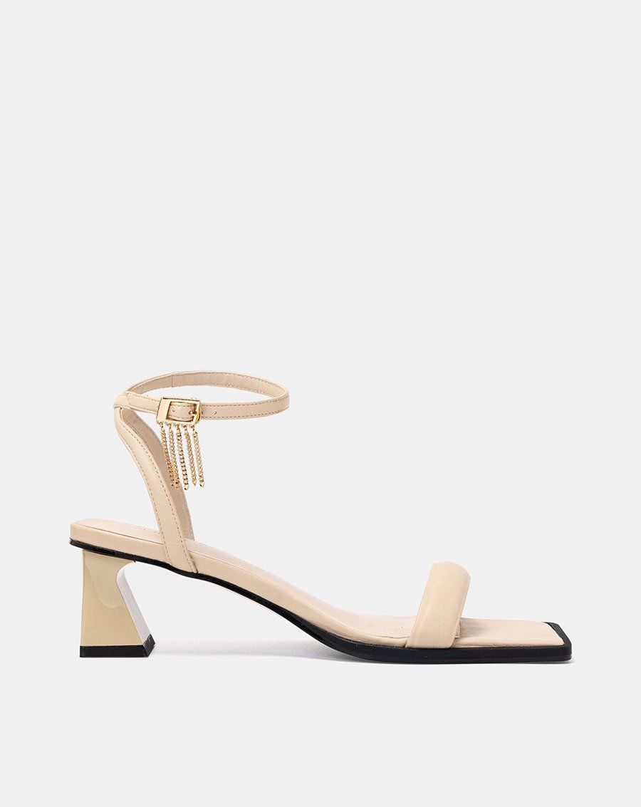 Giày sandal mũi vuông đính khóa dingle – dangle SD05074 hover