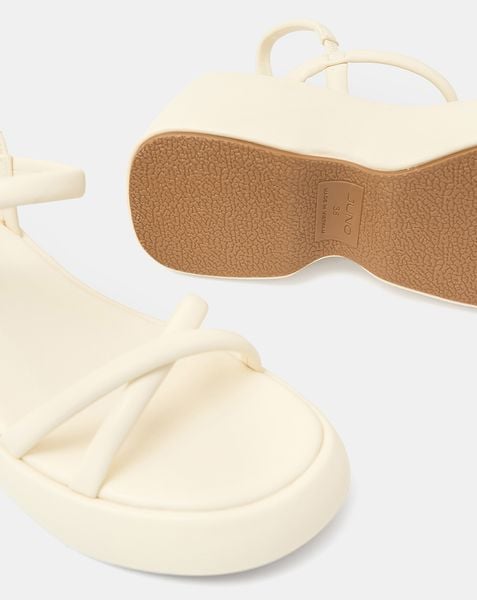  Giày Sandal Đế Xuồng Quai Dây 