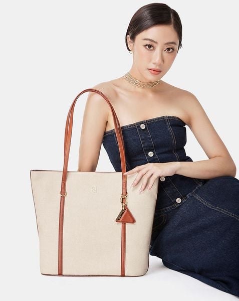  Túi Xách Lớn Tote Lớn Trang Trí Charm Juno 