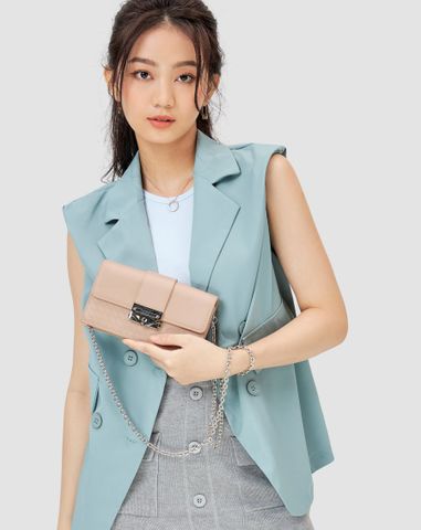  Ví kèm dây đeo hiệu ứng đan 