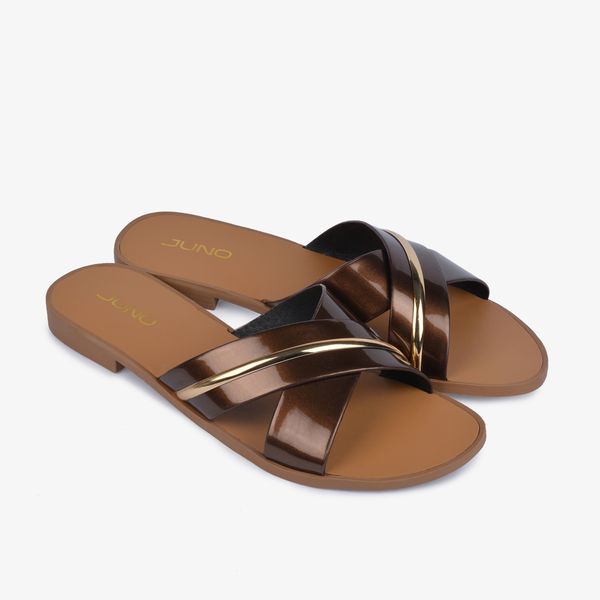 Dép sandal đế bệt quai chéo SD01034