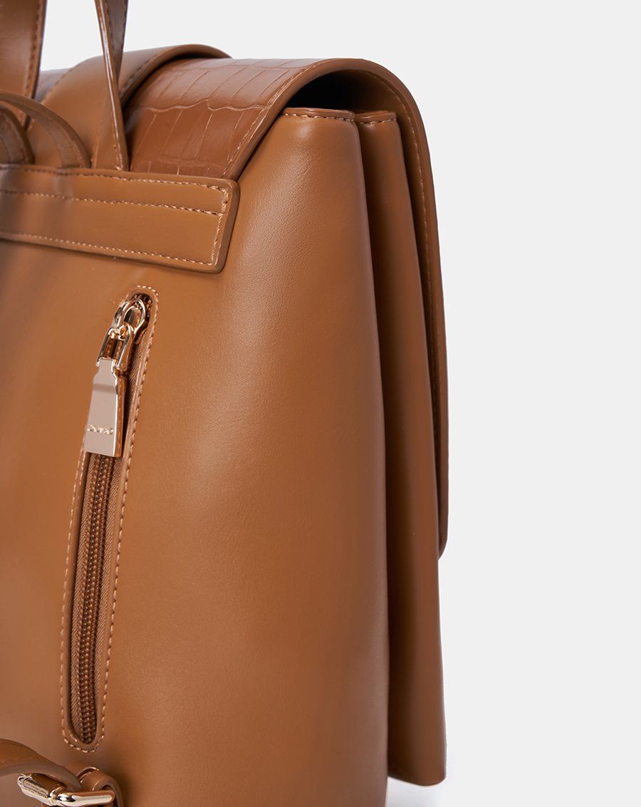 Balo buckle phối si vân