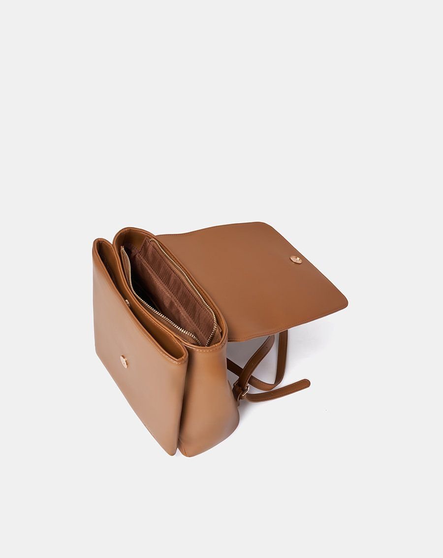 Balo buckle phối si vân