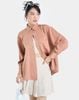 Áo sơmi dáng oversized hạ vai