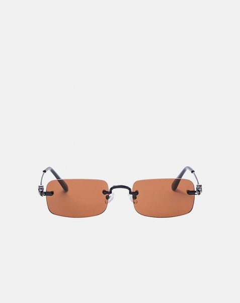 Mắt Kính Slim Square classic Gọng kim loại
