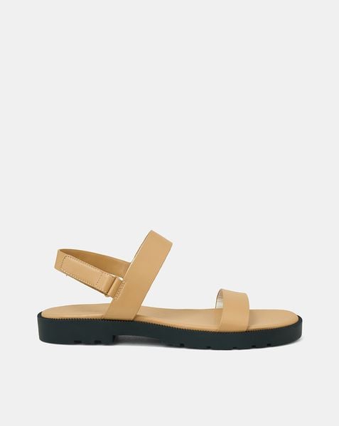 Giày Sandal Đế Bệt Quai Ngang