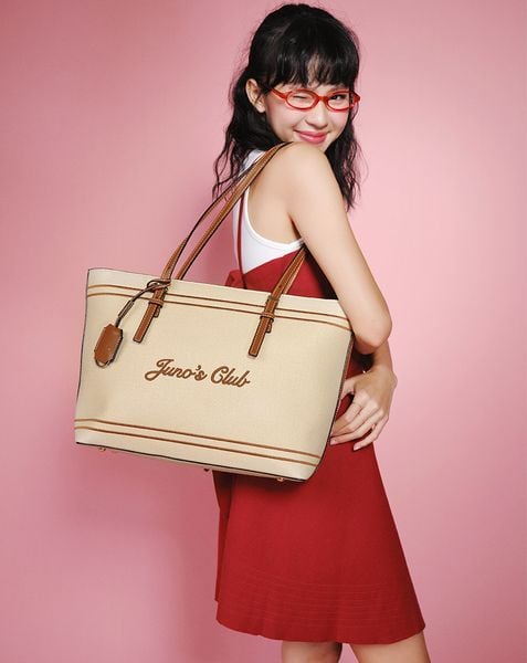  Túi Xách Lớn Tote Thêu Juno Club 