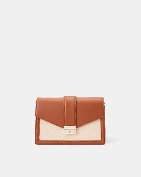  Túi Xách Nhỏ Hình Chữ Nhật Phối Khoá Trang Trí 