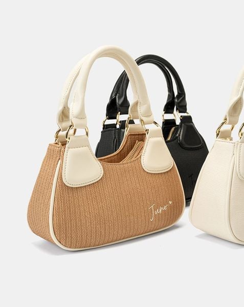  Túi Xách Nhỏ Half Moon Logo Chữ Kí 