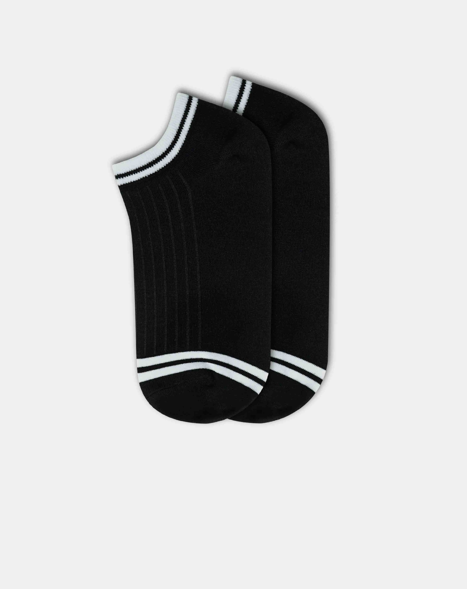 Vớ cổ cao bộ 3 đôi kiểu trơn - Image 4