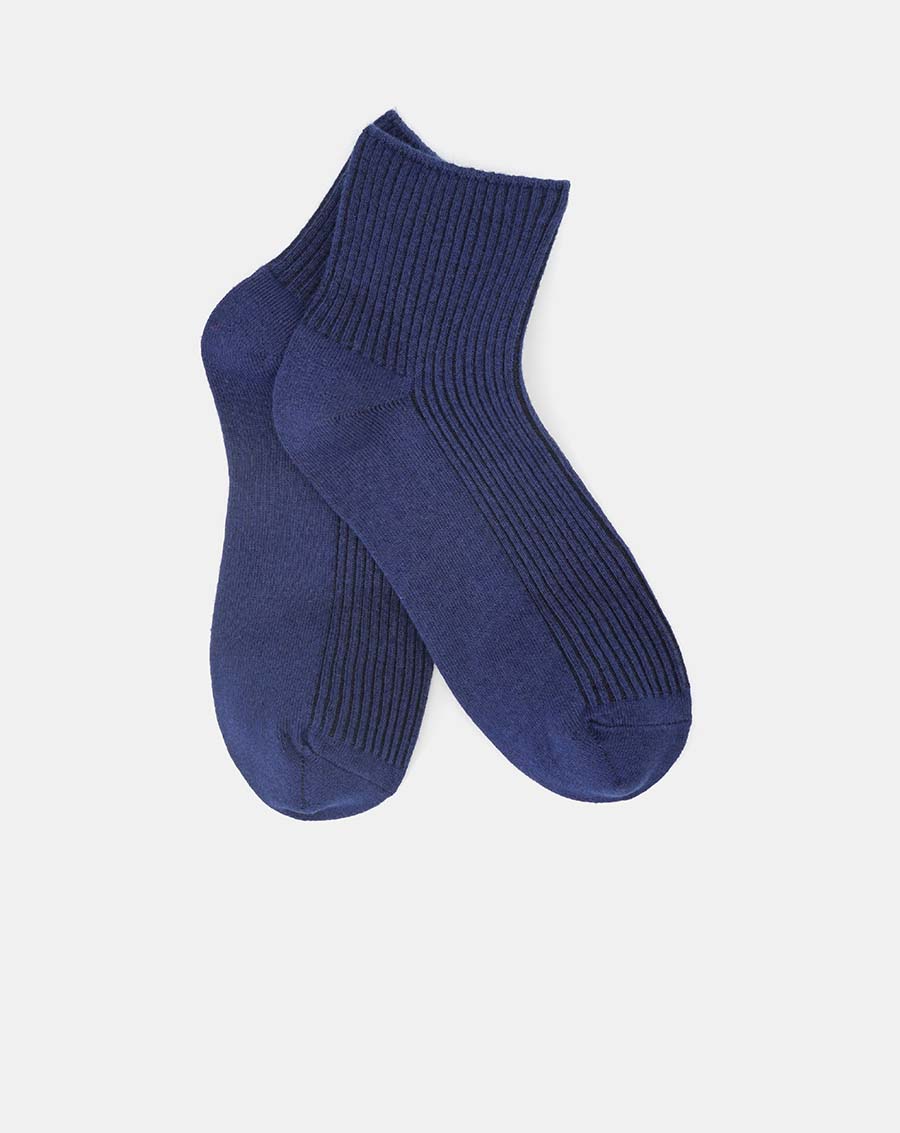 Vớ cổ cao bộ 3 đôi kiểu trơn - Image 4