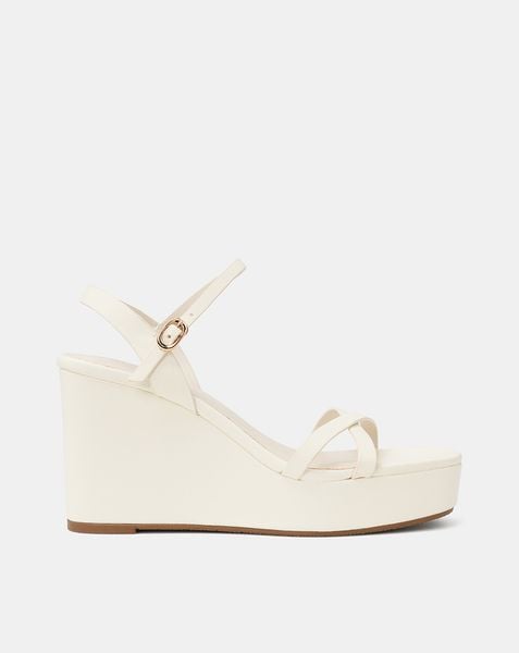  Giày Sandal Đế Xuồng Quai Chéo 