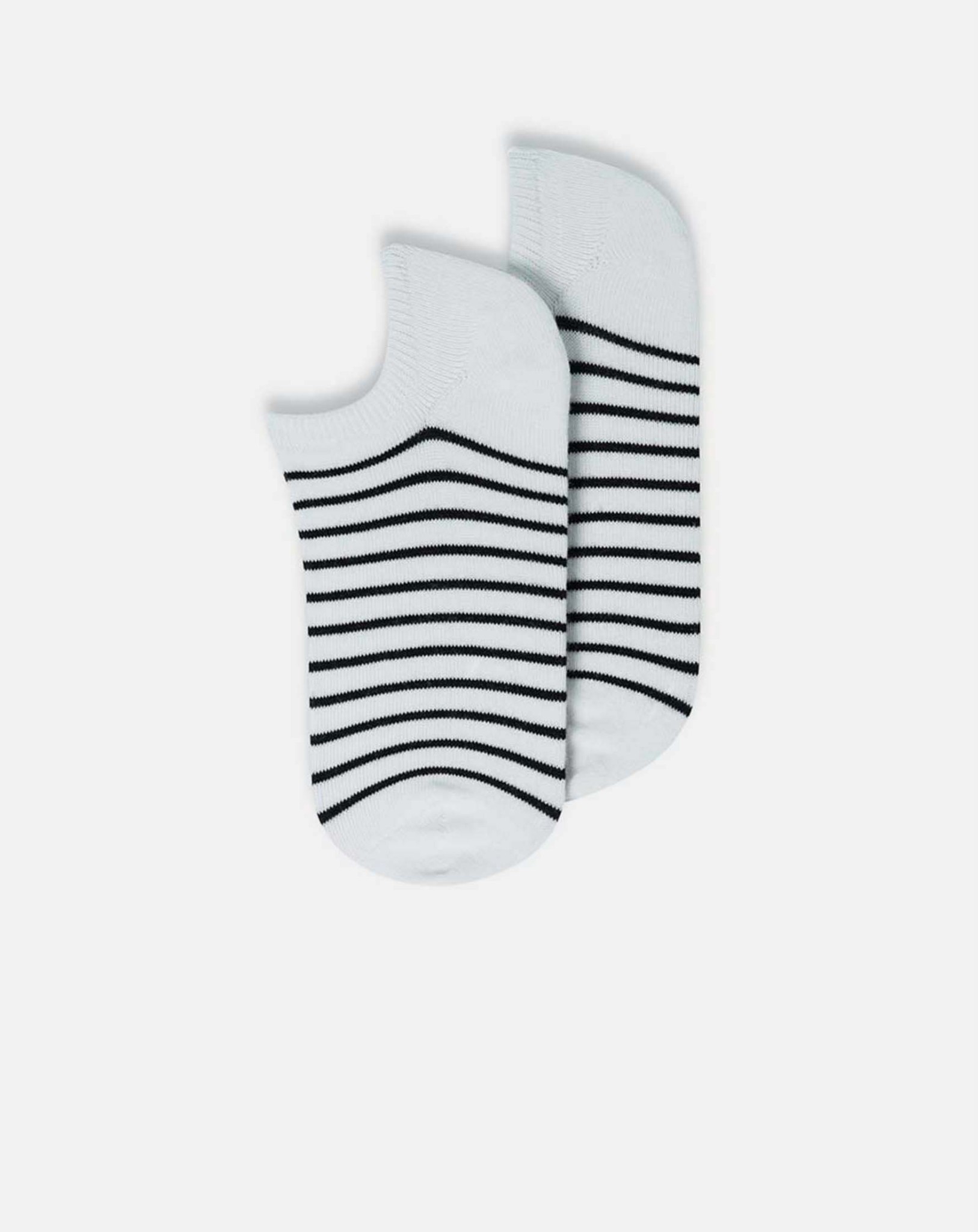Vớ cổ thấp bộ 2 đôi kiểu sọc - Image 2