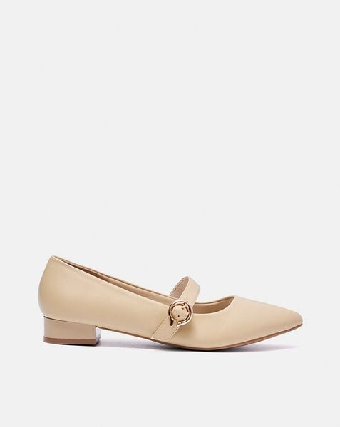 Giày Búp Bê Phối Khoá Trang Trí JNBB03103