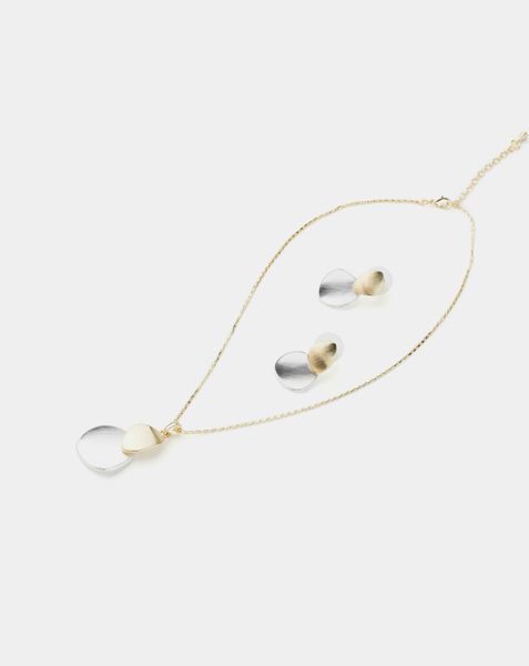 Bộ Trang Sức đa giác kim loại